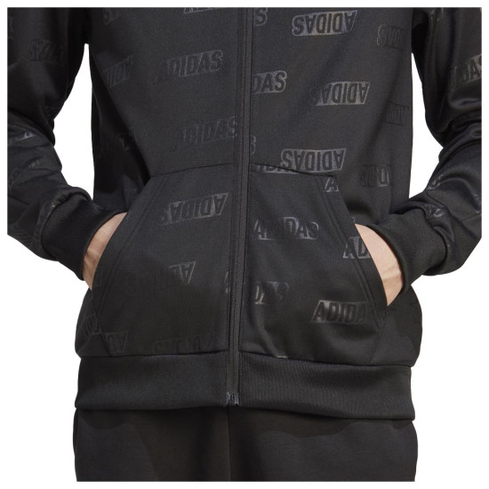 Adidas Ανδρική ζακέτα Embossed Polar Fleece Full-Zip Track Top Adidas Ανδρική ζακέτα Embossed Polar Fleece Full-Zip Track Top